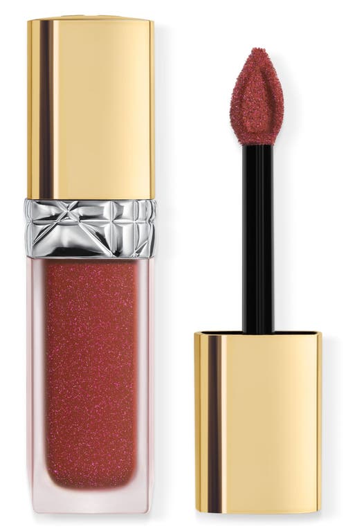 Shop Dior Rouge  Forever Liquid Sequin Liquid Lipstick In 843 Divine