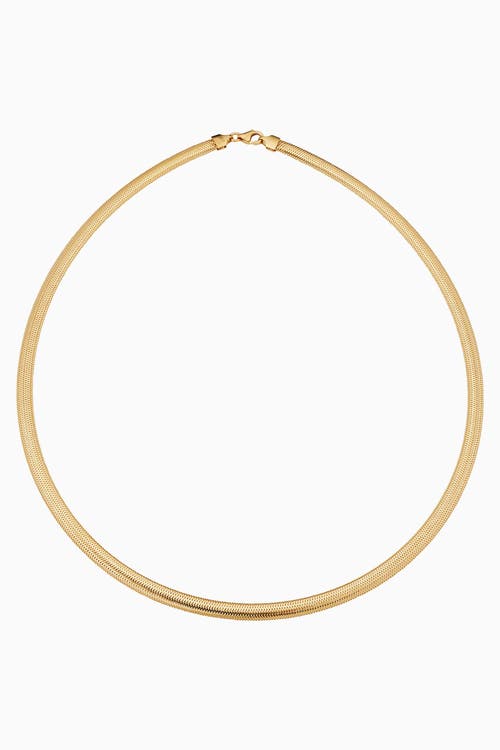 Shop Oradina 14k Yellow Gold Mesh Glamour Choker