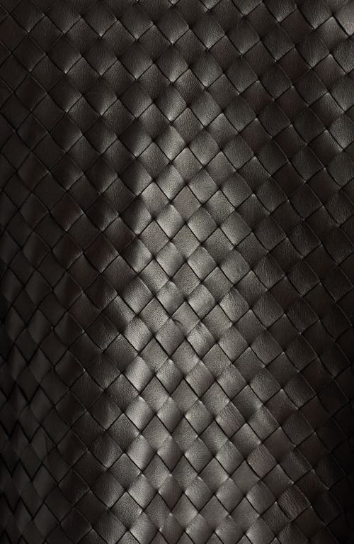 Bottega Veneta Intrecciato Leather Coat In 2113 Fondant