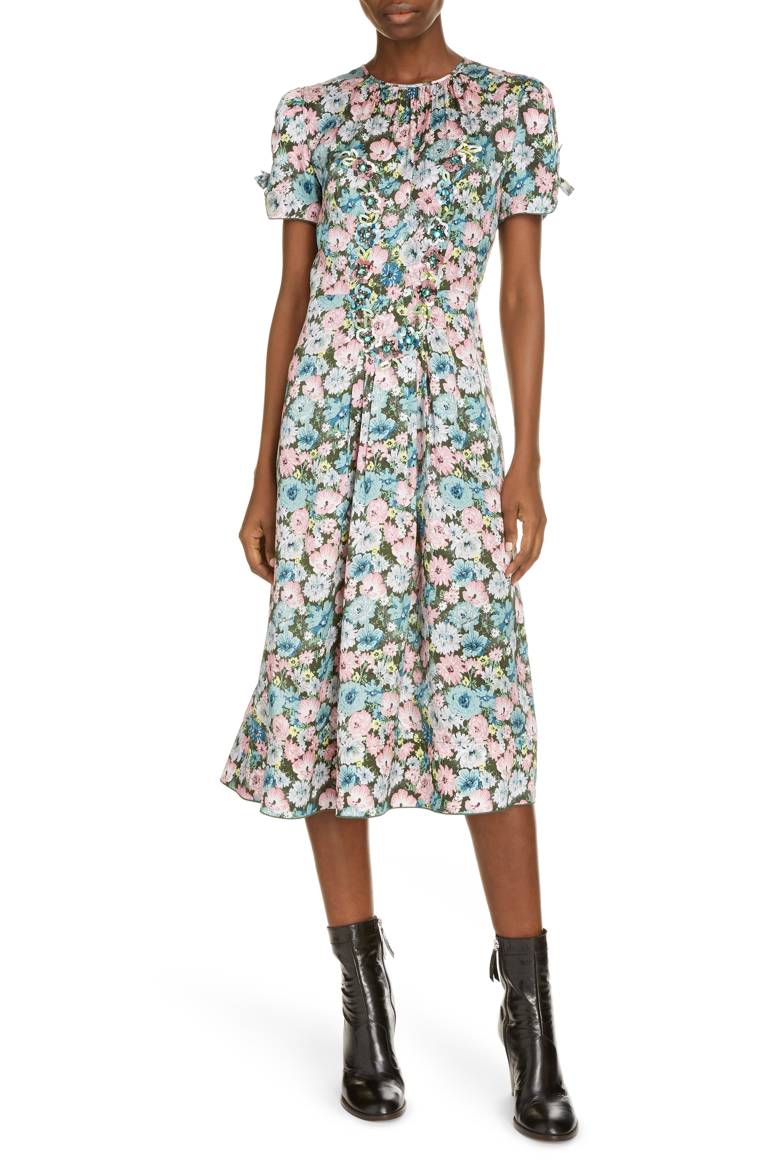 marc jacobs floral dress