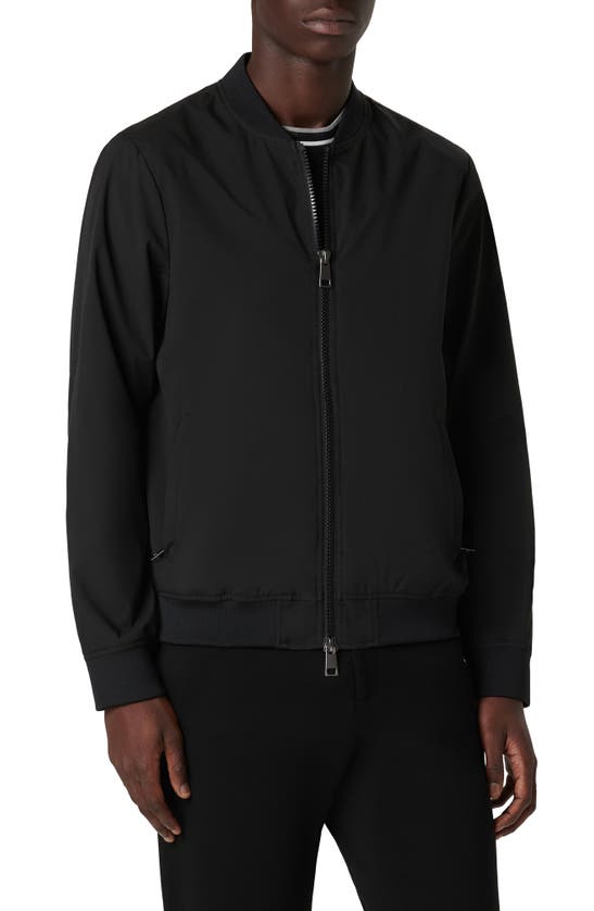 BUGATCHI BUGATCHI WATER REPELLENT BOMBER JACKET