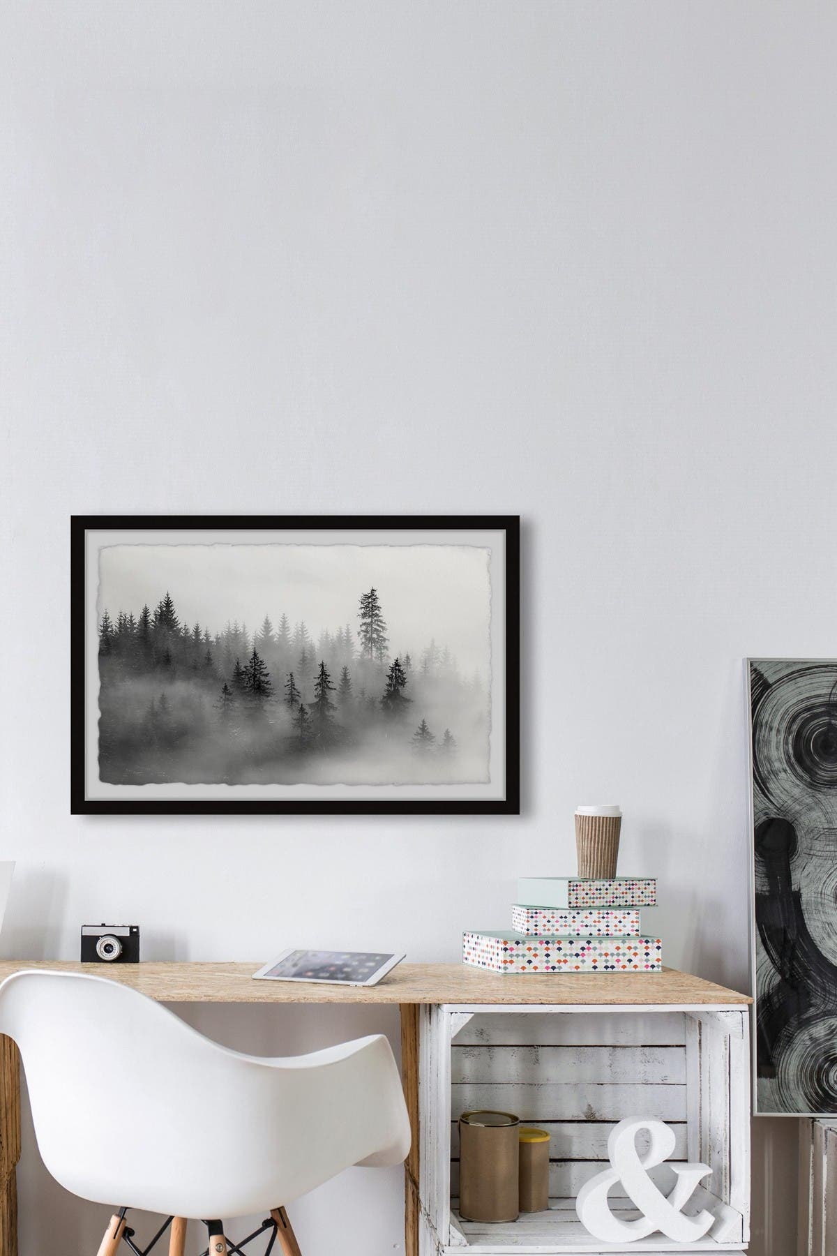 Marmont Hill Inc. The Mysterious Dark Forest Wall Art In Open Miscellaneous