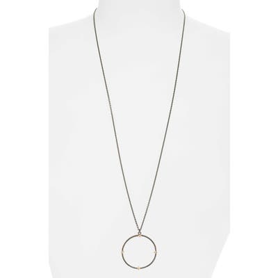 Armenta Open Circle Pendant Necklace