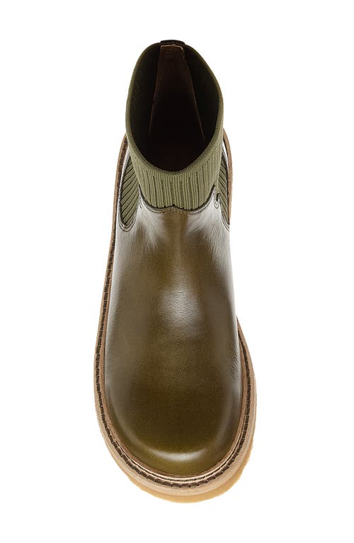 Shop Kelsi Dagger Brooklyn Cannon Chelsea Boot In Evergreen