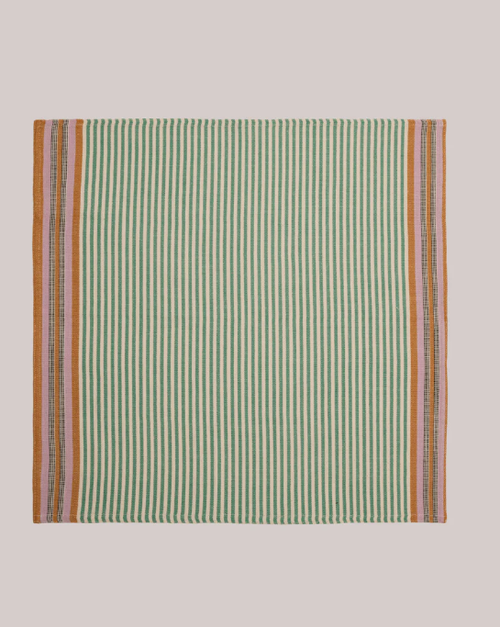 Siafu Home Handwoven Maua Napkins In Green