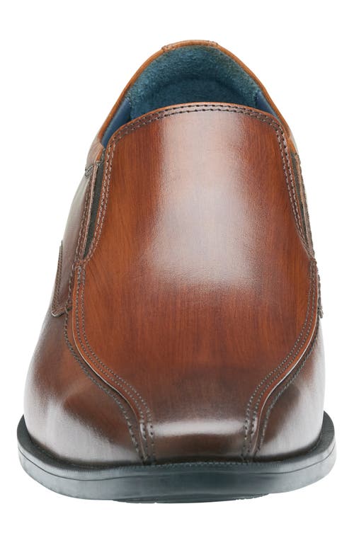 Johnston & Murphy Gibbons Run-off Shoe In Brown Full Grain