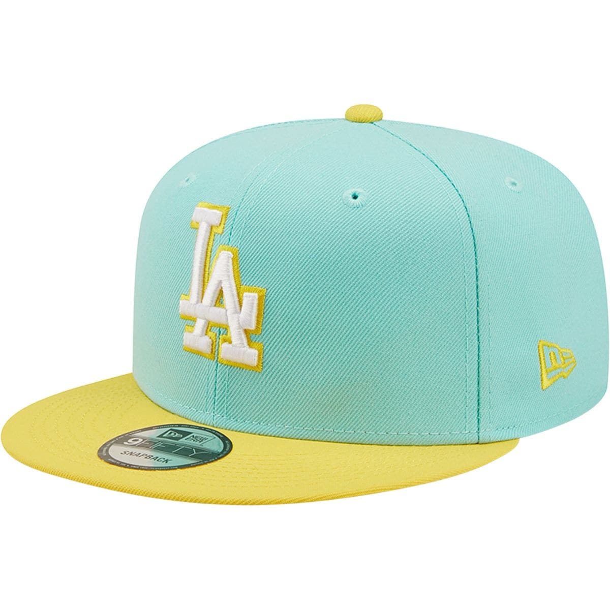 yellow los angeles dodgers hat