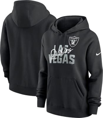 Nike Women's Nike Black Las Vegas Raiders Wordmark Club Fleece Pullover  Hoodie