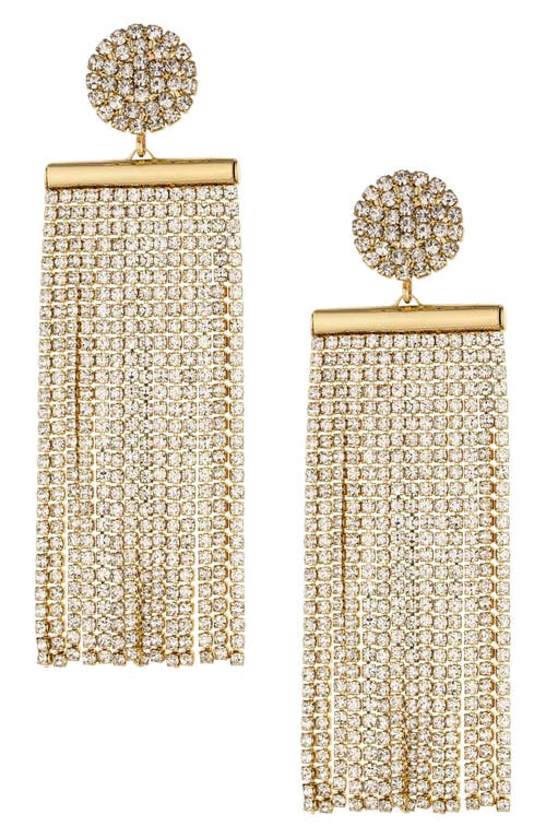Ettika Movement Crystal Drop Earrings in Gold at Nordstrom