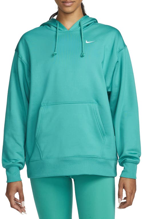 Nike Therma-FIT Training Hoodie in Neptune Green/White