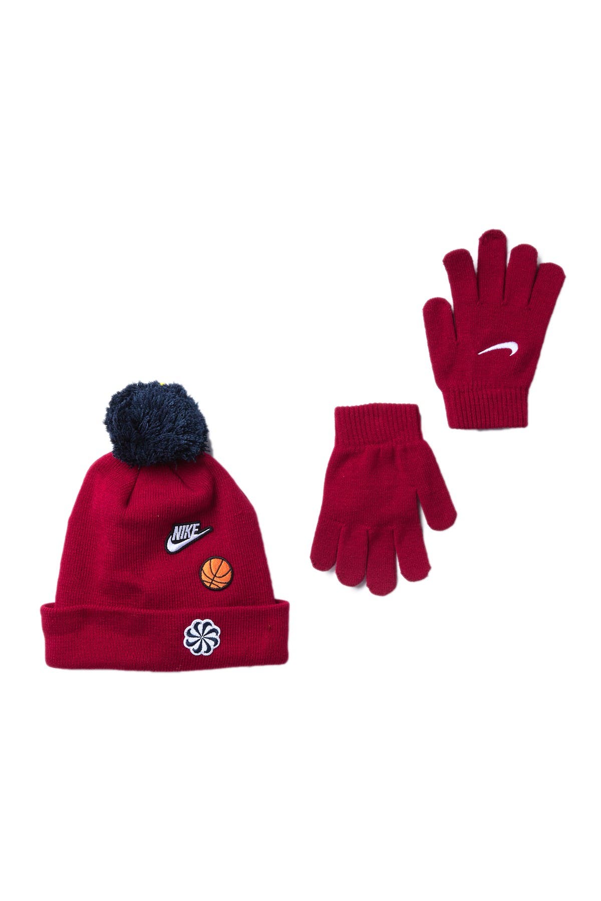 nike gloves and beanie