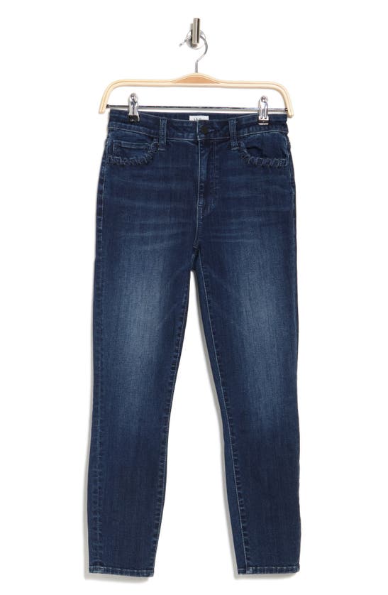 Wash Lab Denim Vera Ankle Straight Leg Jeans In Great Lake