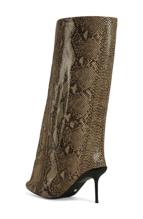AZALEA WANG AZALEA WANG COUTURE CRAZY POINTY TOE KNEE HIGH BOOT