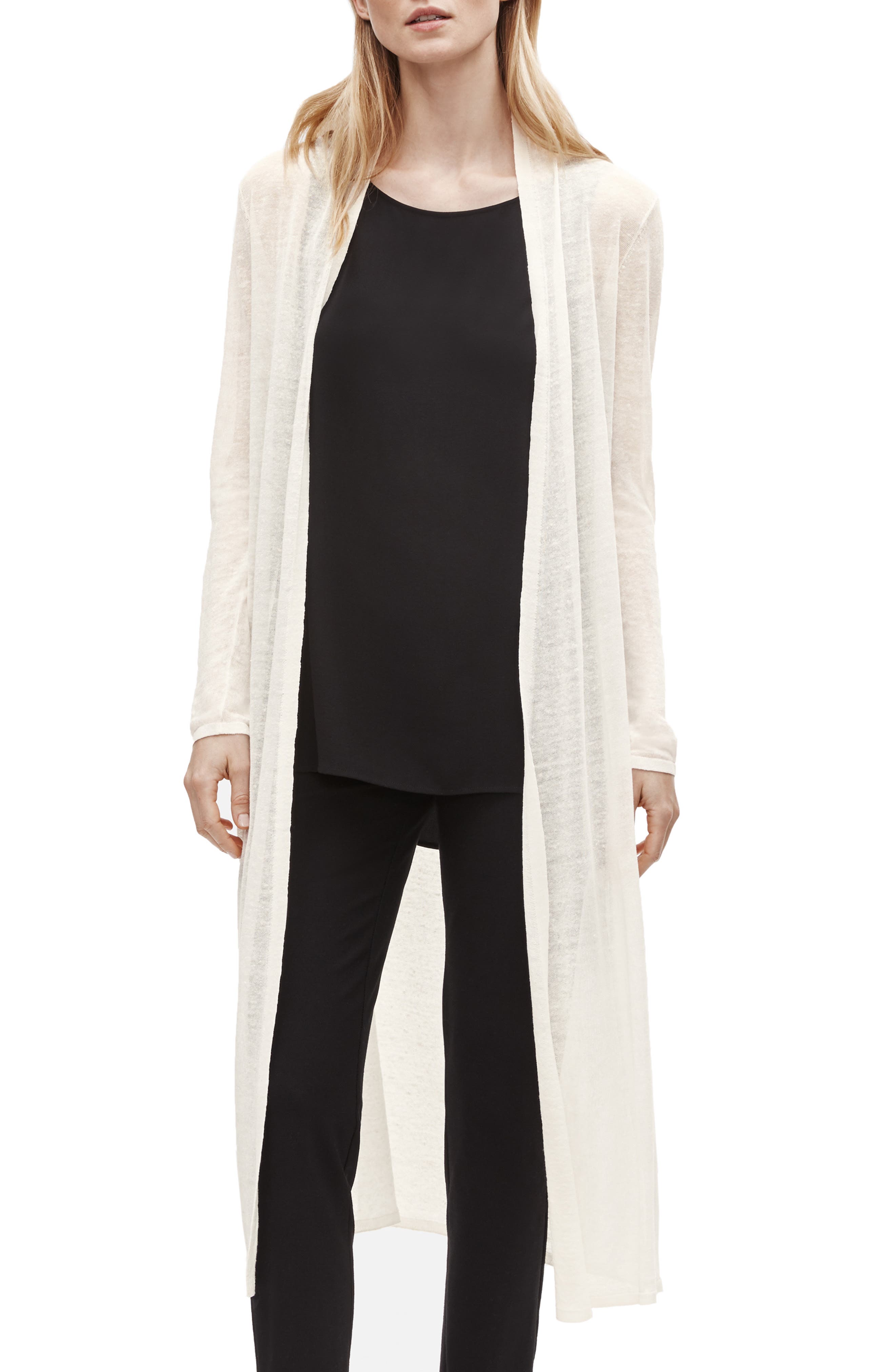 eileen fisher duster cardigan