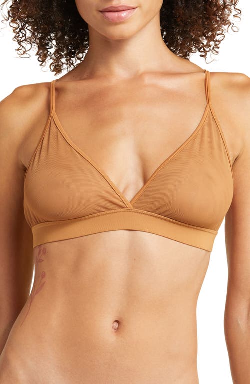 nude barre Mesh Wireless Bra in 12Pm at Nordstrom, Size Medium