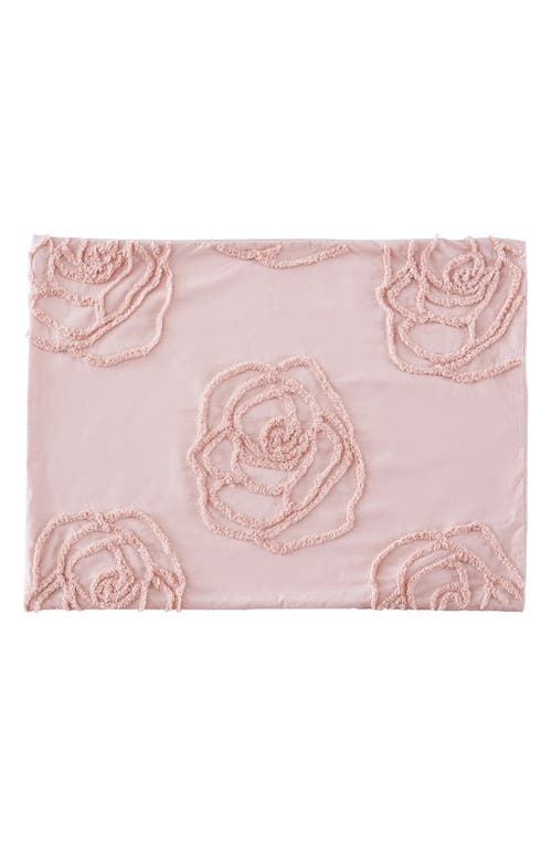 Betsey Johnson Rambling Rose Duvet Cover & Sham Set In Light Pastel Pink