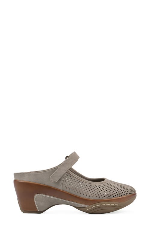 Cliffs By White Mountain Vinto Mule In Light Taupe Sueded Smooth