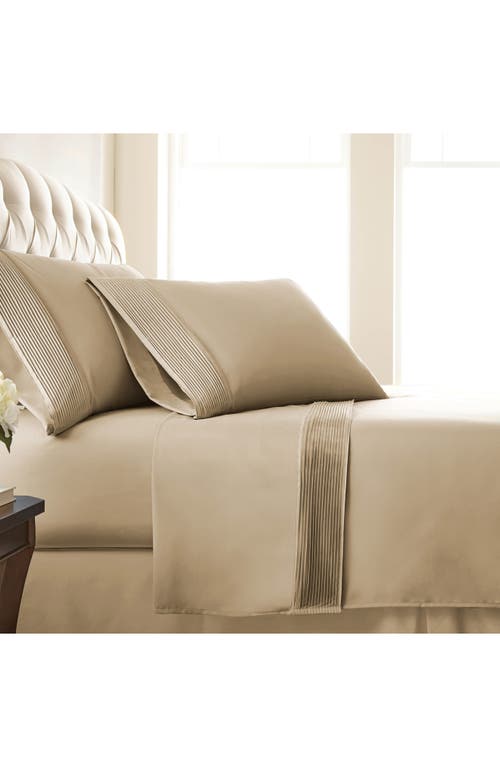 SOUTHSHORE FINE LINENS SOUTHSHORE FINE LINENS PREMIUM COLLECTION PLEATED EXTRA DEEP POCKET SHEET SET