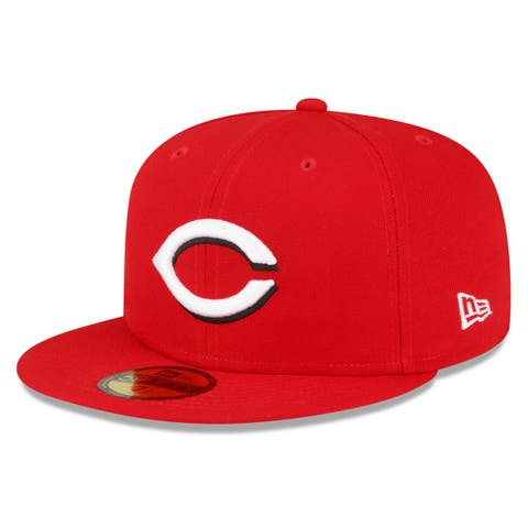 Men's Fanatics Branded Khaki/Brown Cincinnati Reds Side Patch Snapback Hat