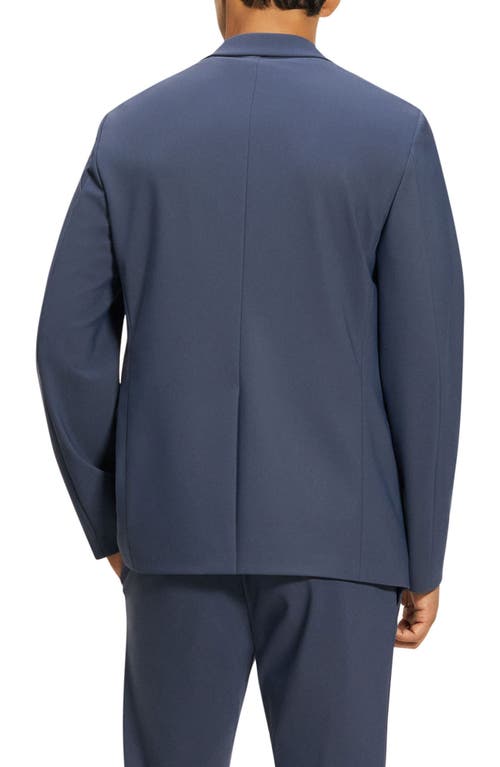 Theory Clinton Precision Ponte Blazer Finch In Finch