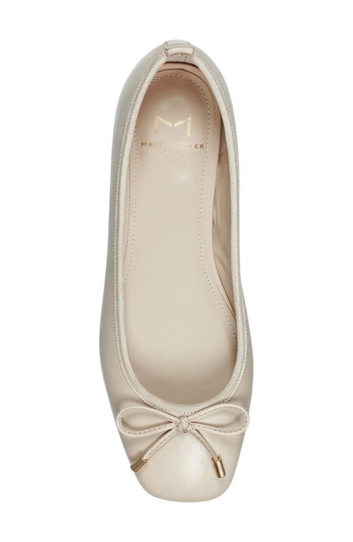 Marc Fisher Ltd Ubet Ballet Flat In Ivory