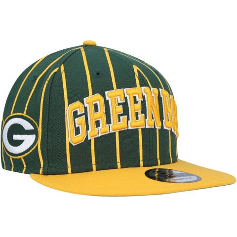 New Era Green/Gold Green Bay Packers Super Bowl XXXI Letterman 59FIFTY Fitted Hat