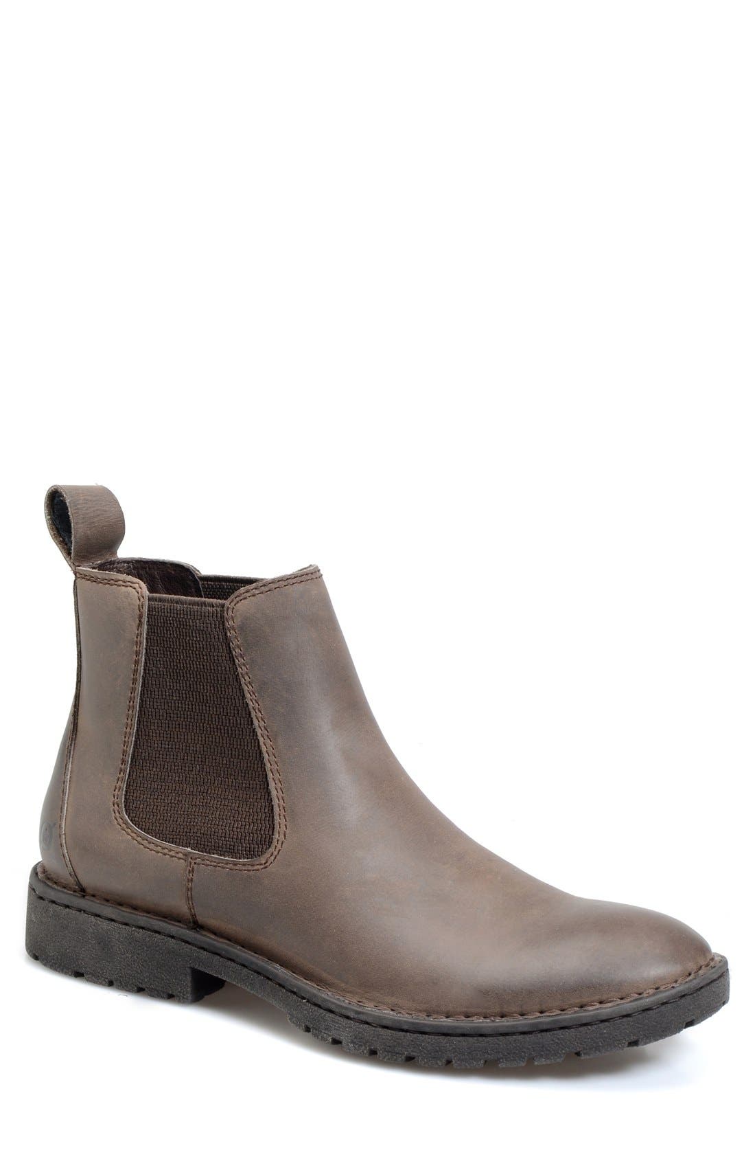born julian dark chelsea boot