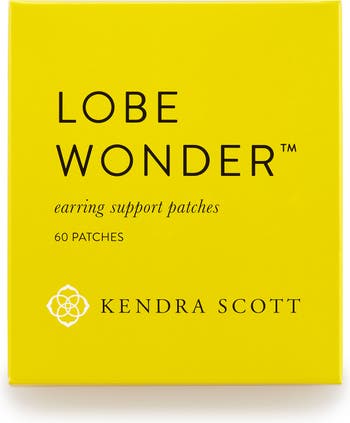 Lobe Wonder - Ear Lobe Support Patches - Stretched Lobes - Earring