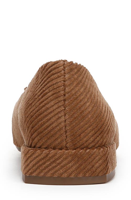 Sam Edelman Emina Square Toe Flat In Cognac