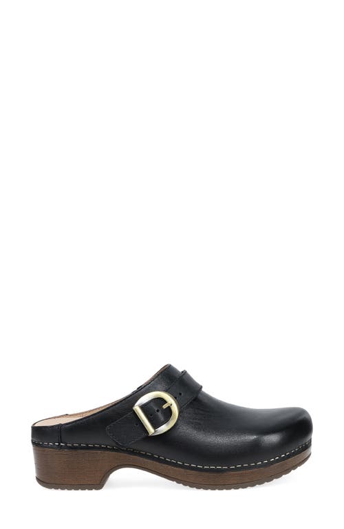 Dansko Baylor Platform Mule In Black