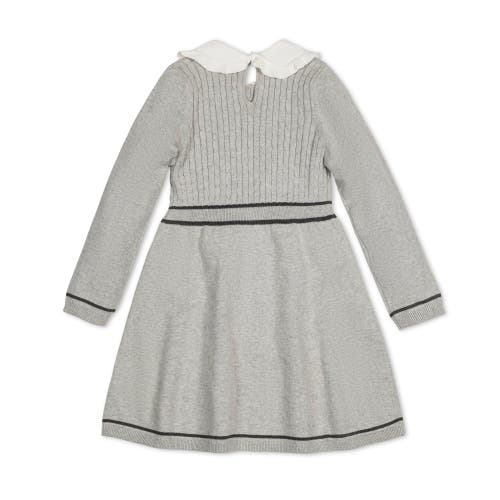 HOPE & HENRY HOPE & HENRY GIRLS' ORGANIC PETER PAN COLLAR SWEATER DRESS, KIDS