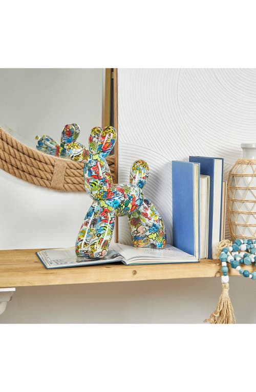 Shop Novogratz Multicolored Statue In Green/blue Multi