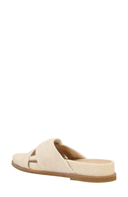 Shop Eileen Fisher Dello Slide Sandal In Natural