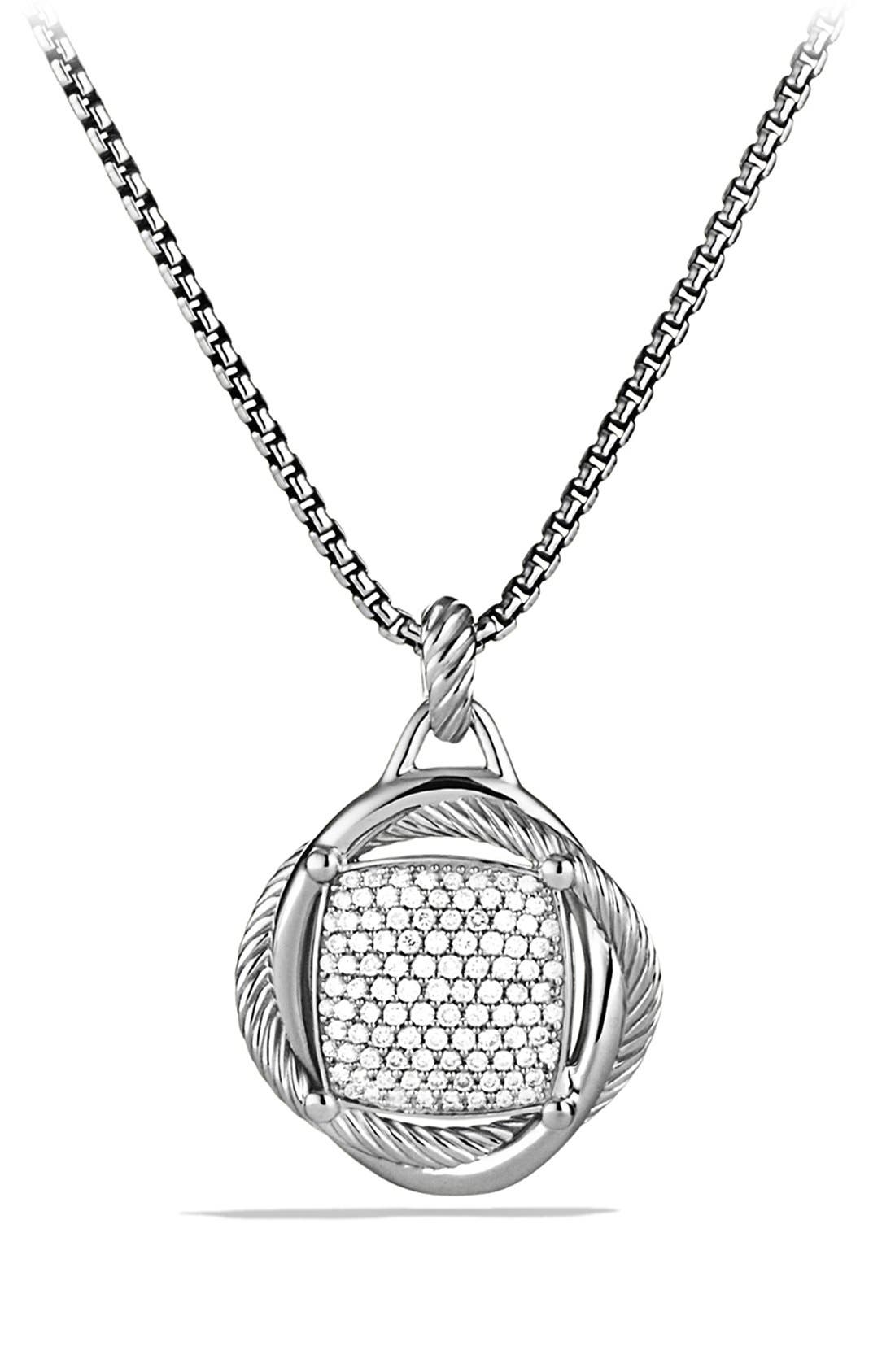 David Yurman 'Infinity' Large Pendant with Diamonds Nordstrom