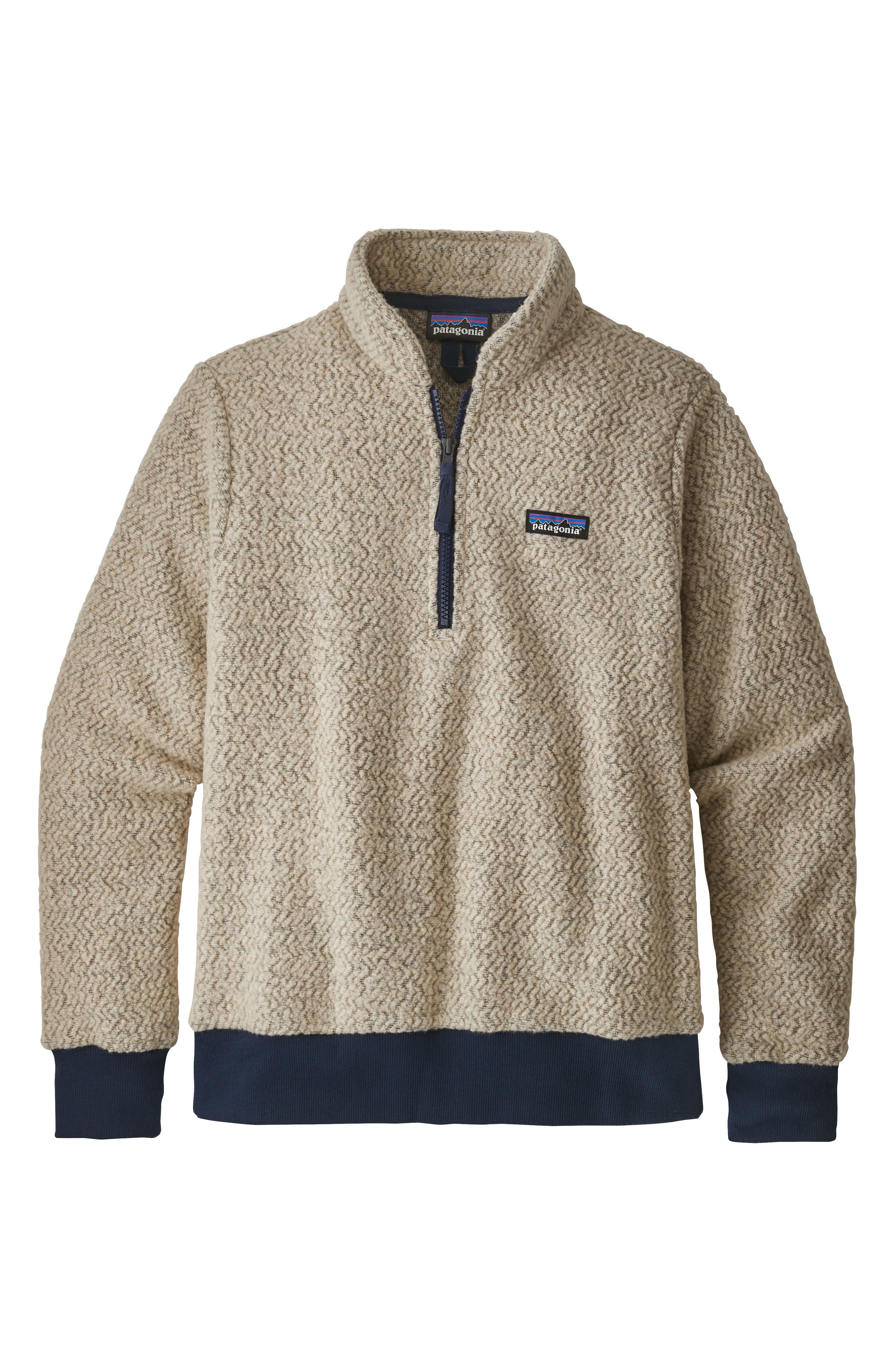 Patagonia Woolyester Fleece Quarter Zip Pullover Nordstrom