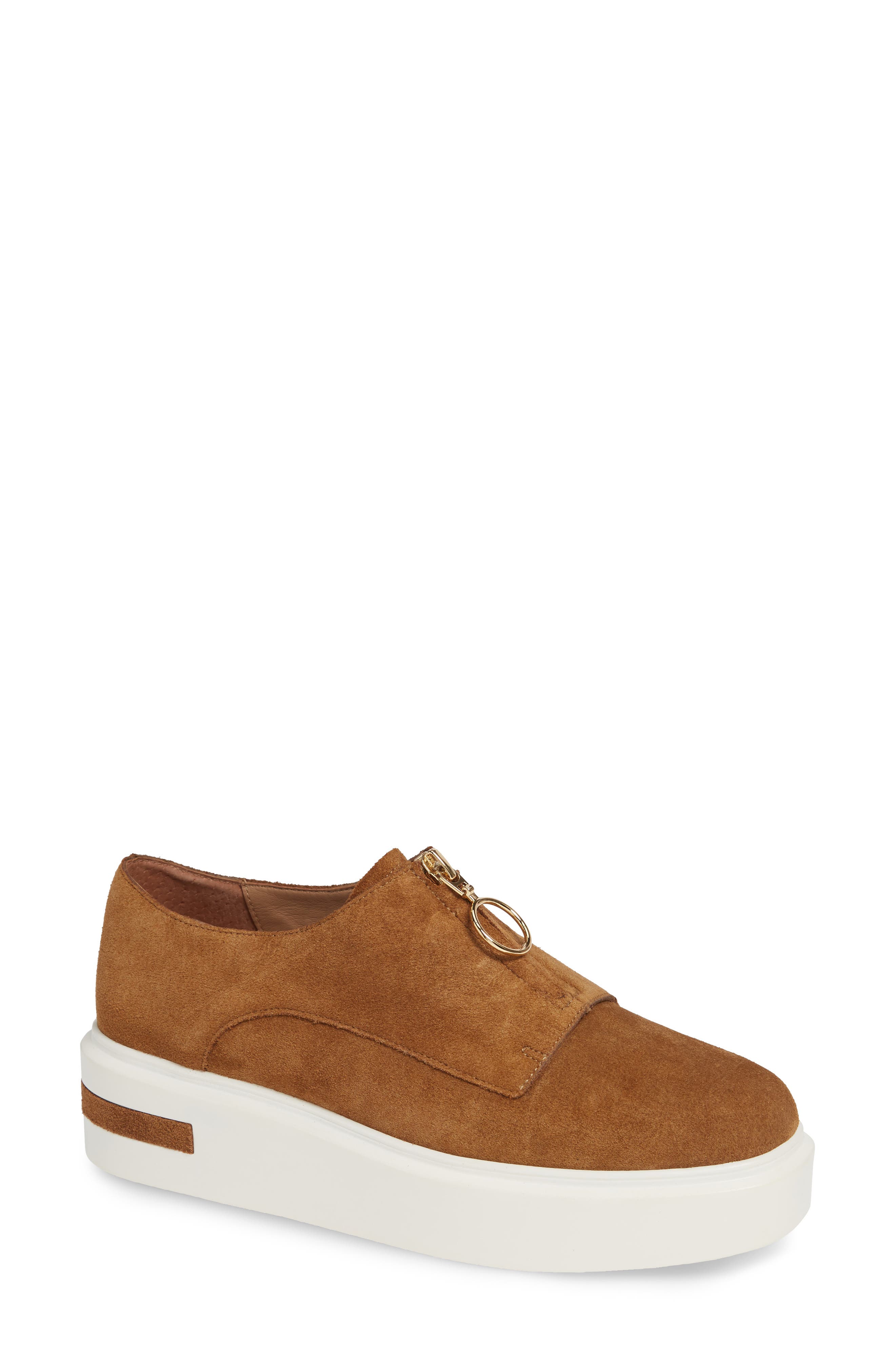 Linea Paolo Kelani Platform Sneaker, Beige