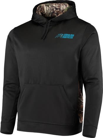 DUNBROOKE Men s Dunbrooke Black Realtree Camo Carolina Panthers Logo Ranger Pullover Hoodie Nordstrom