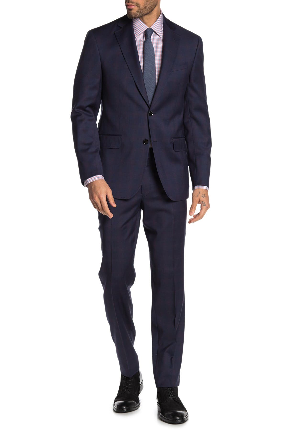 ted baker navy suit