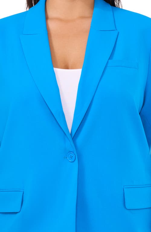 Halogenr Halogen(r) Oversize One-button Blazer In French Blue