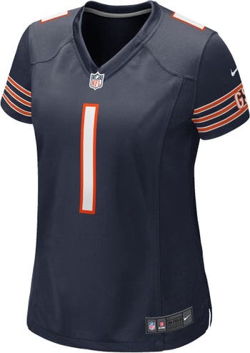 Nike Women's Nike Justin Fields Navy Chicago Bears Game Jersey