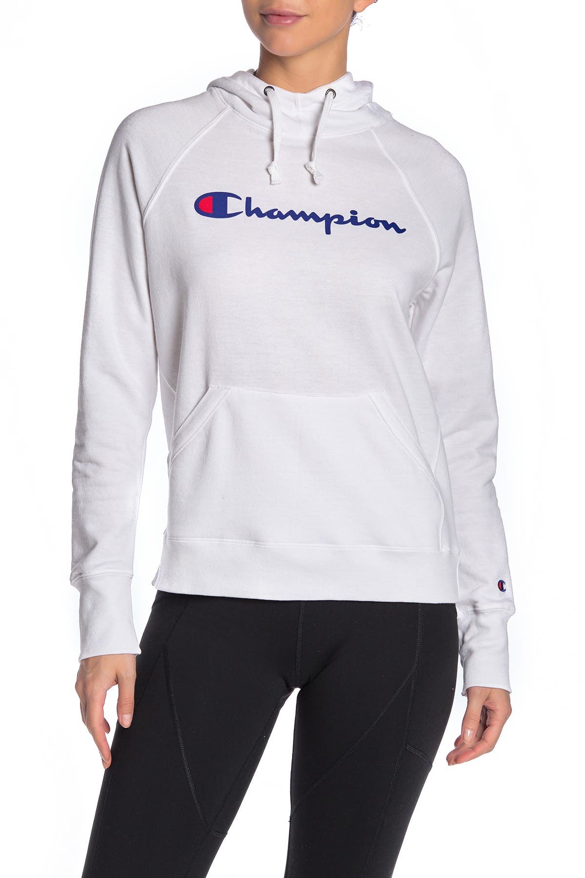 champion funnel neck hoodie