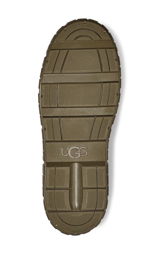 Ugg Drizlita Genuine Shearling Lined Rain Boot In Burnt Olive