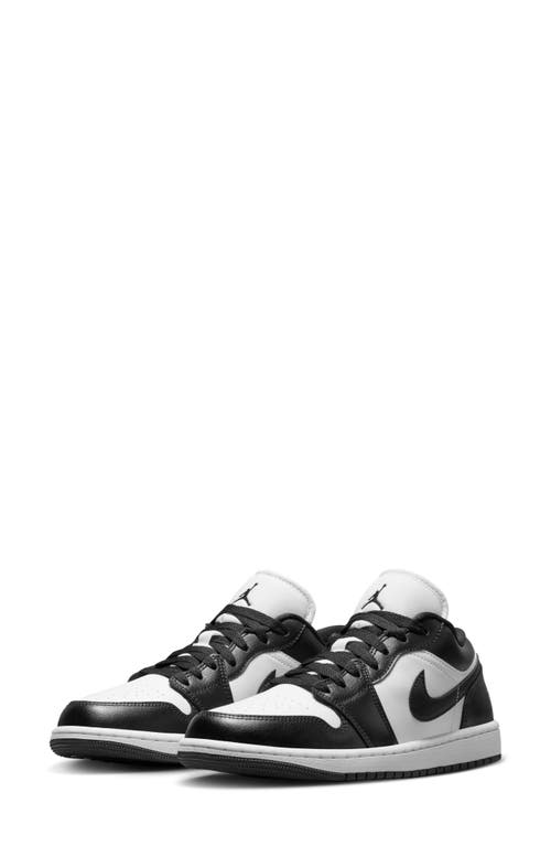 Jordan Air 1 Low Sneaker In White/black/white