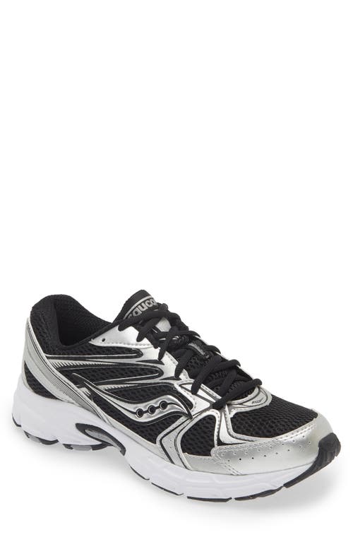 Saucony Ride Millennium Sneakers In Black/silver