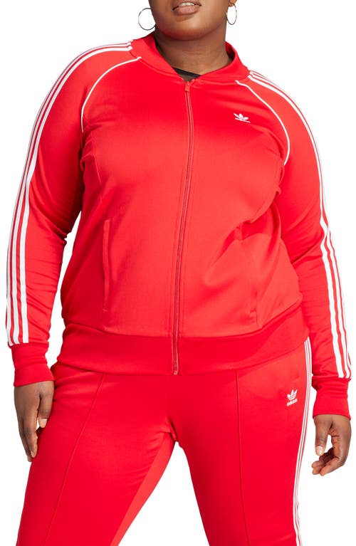 adidas Superstar Track Jacket Better Scarlet at Nordstrom, X