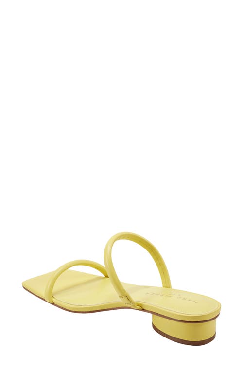 Marc Fisher Ltd Raelyn Sandal In Yellow