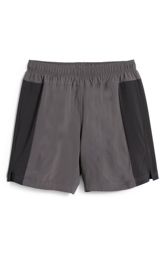 Fourlaps Bolt 7 Inch Shorts In Charcoal
