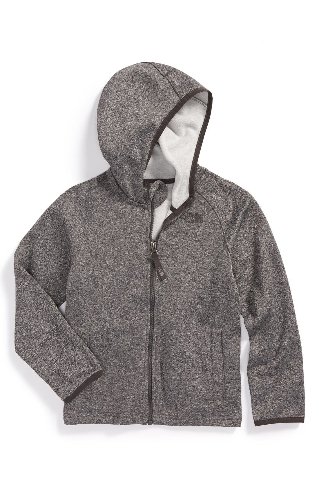 the north face canyonlands hooded fleece jacket