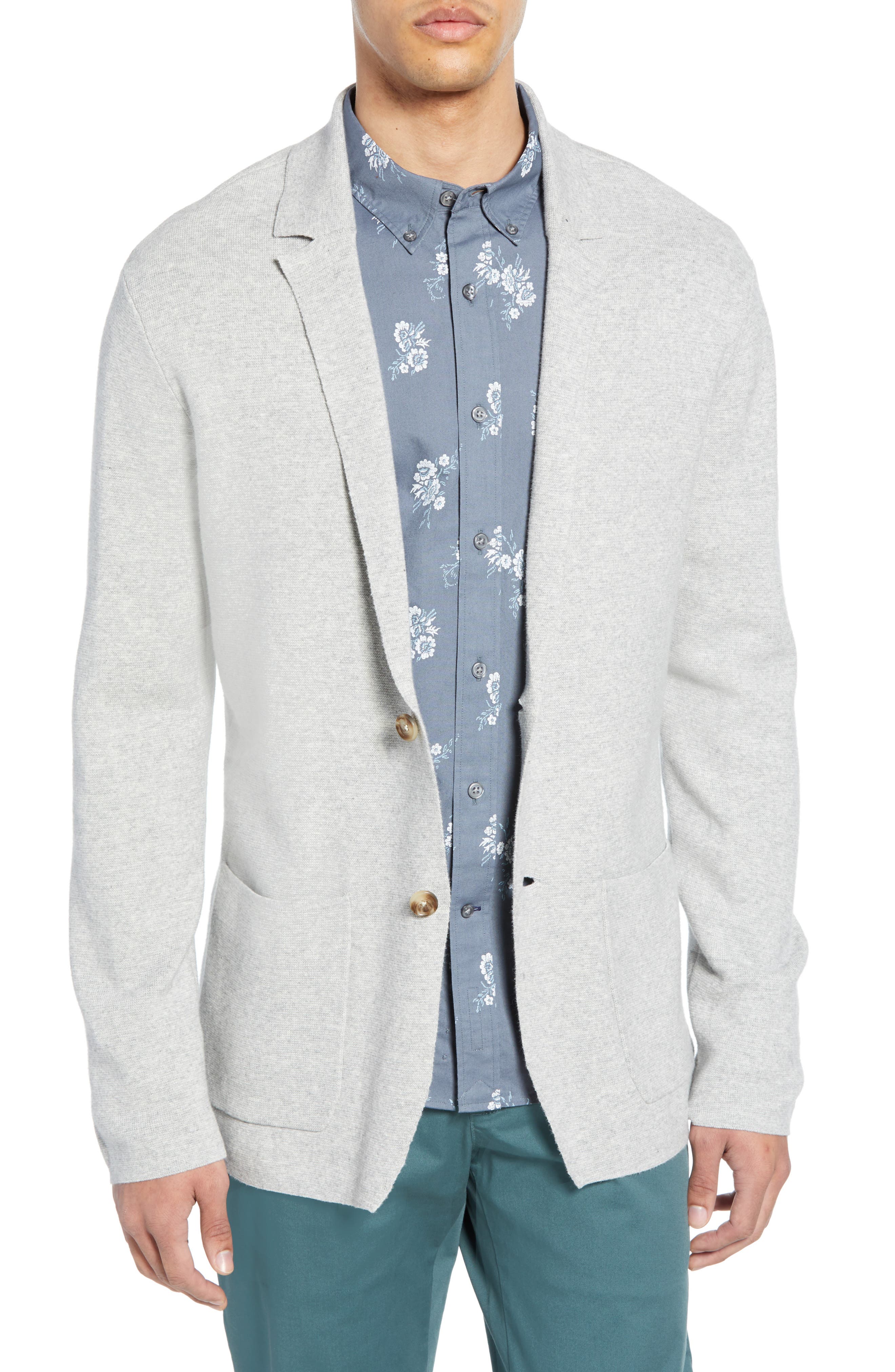 Club Monaco Trim Fit Sweater Blazer