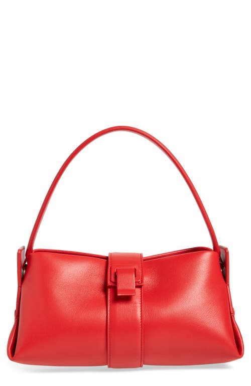 Park Leather Shoulder Bag in Red
